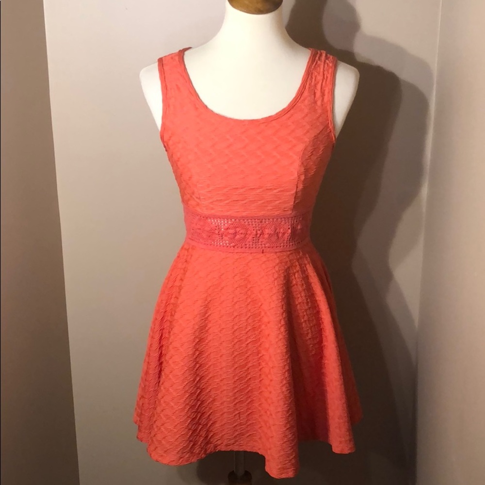 ✨EUC✨American Rag Textured Skater Dress